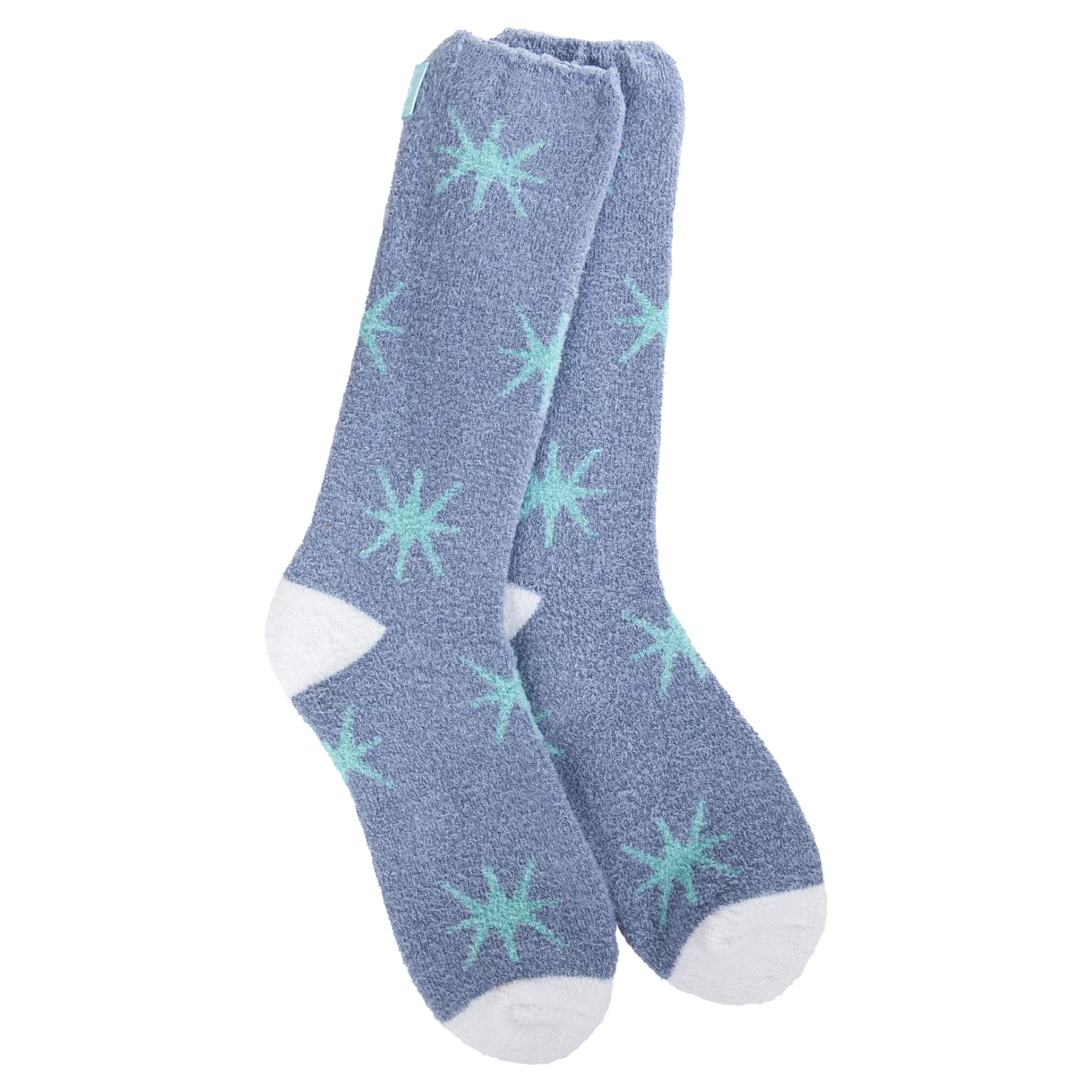 Fuzzy "Cozy Cali Crew" Socks