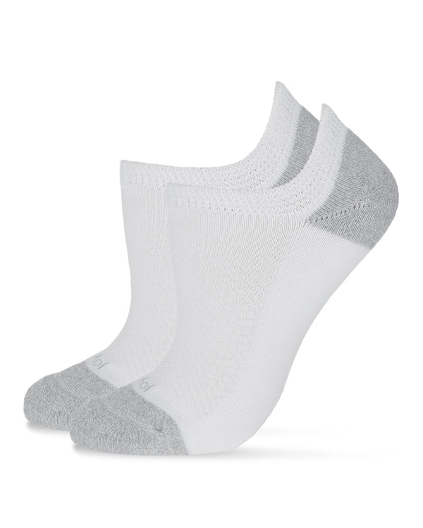Diabetic Half Cushion No Show- 2 Pair