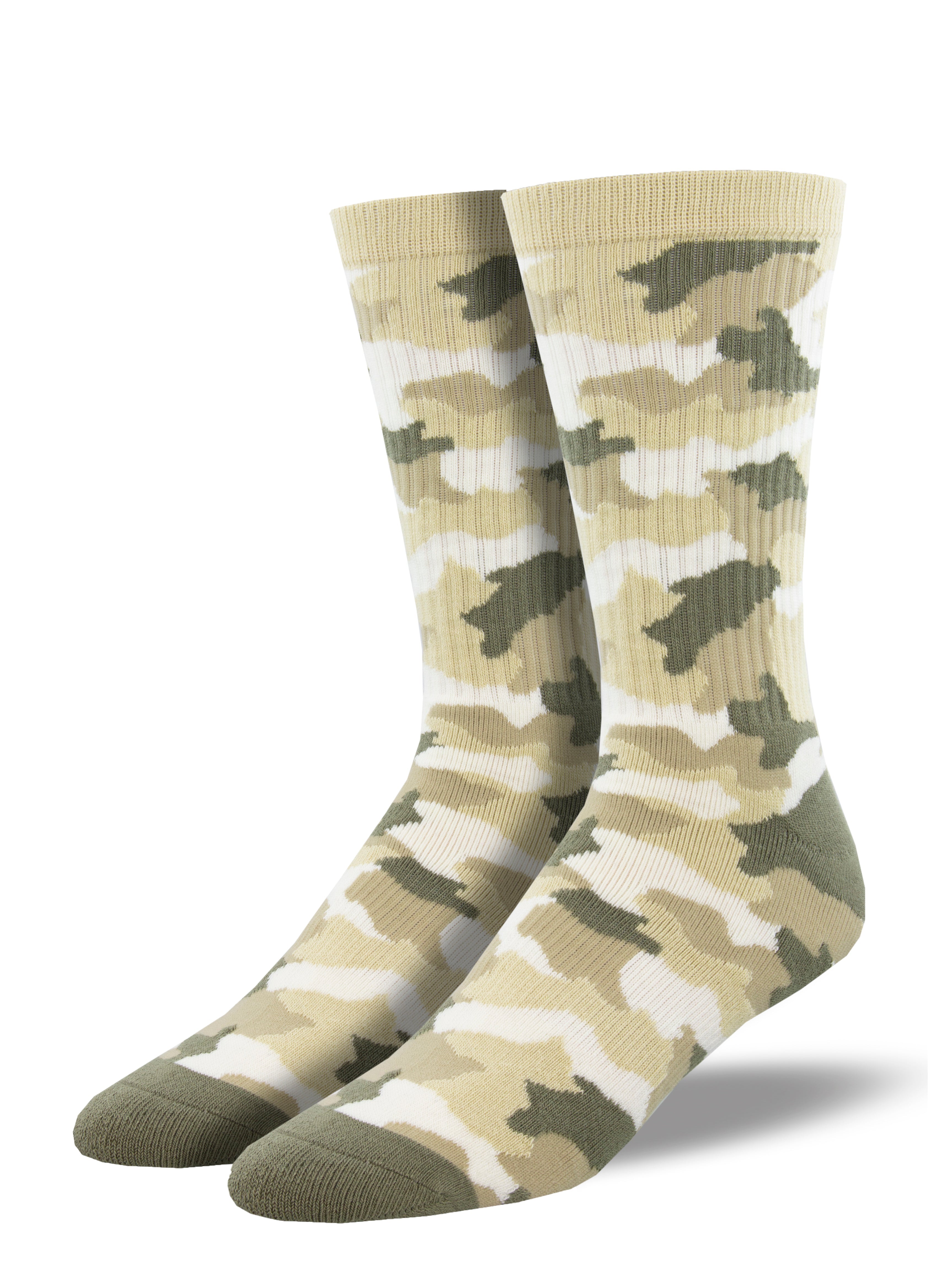 NO BS - "Camo" Athletic Socks