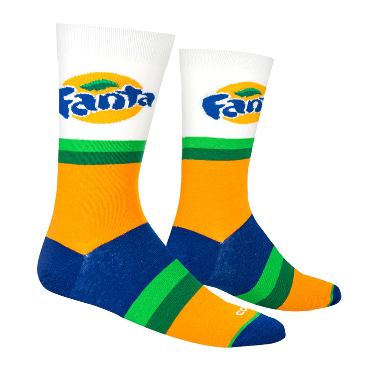Fanta Orange- Men's Crew – Couple of Socks