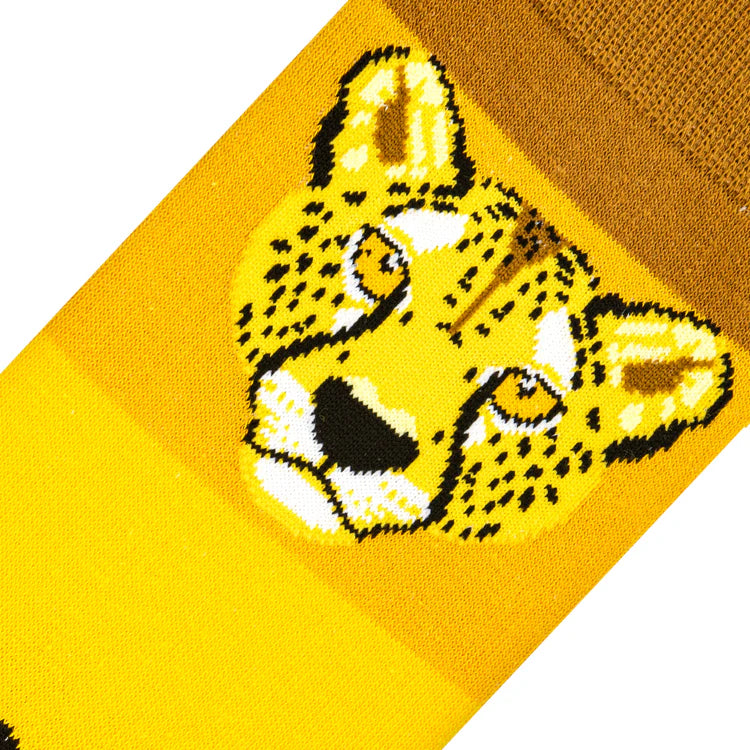 Men's "Cheetah Safari" Socks