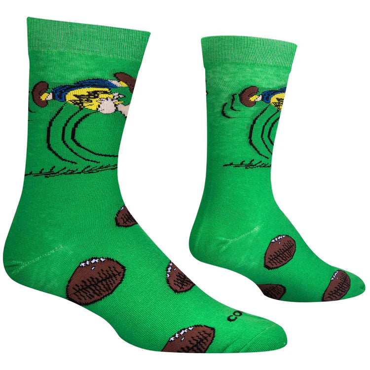 Men's "Charlie Brown Football" Socks