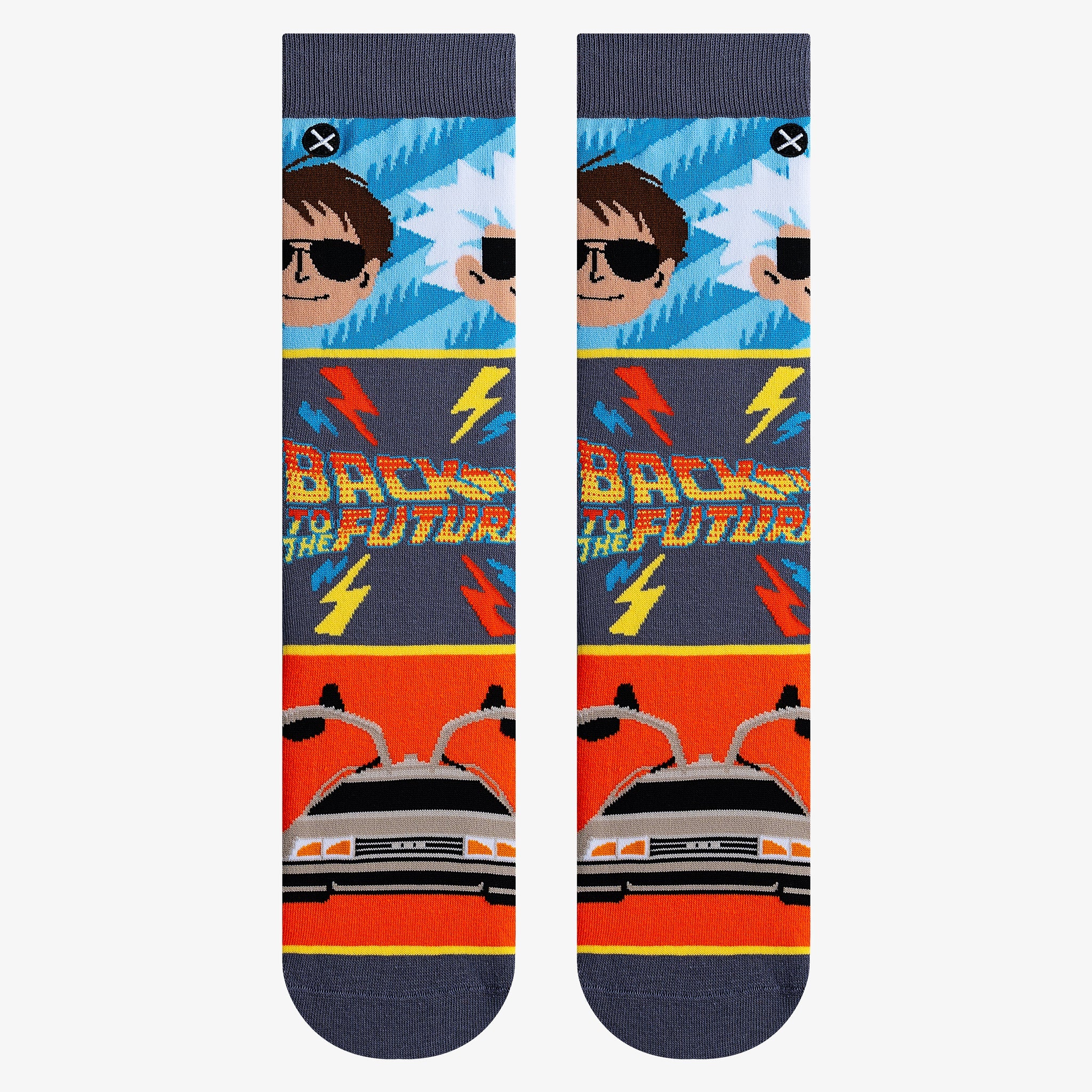Men's "Back To The Future Mash Up" Socks