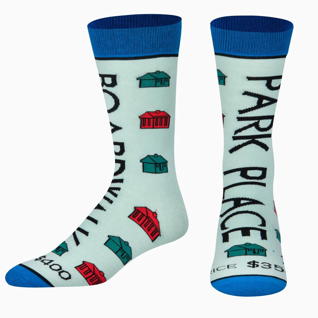 Men's "Boardwalk & Park Place" Socks