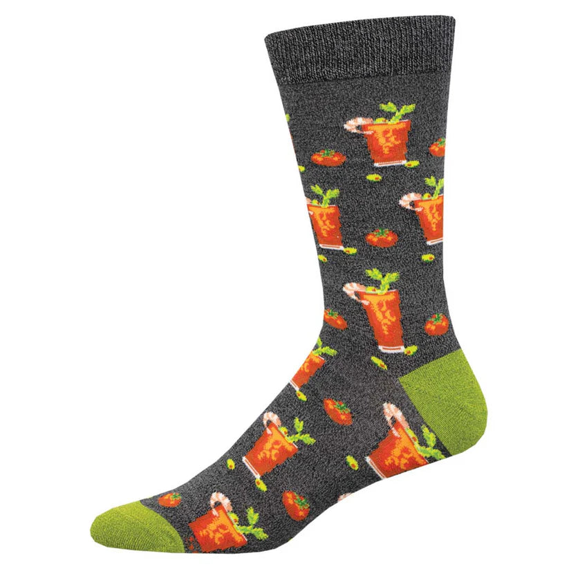 Men's Bamboo "Bloody Good Drink" Socks