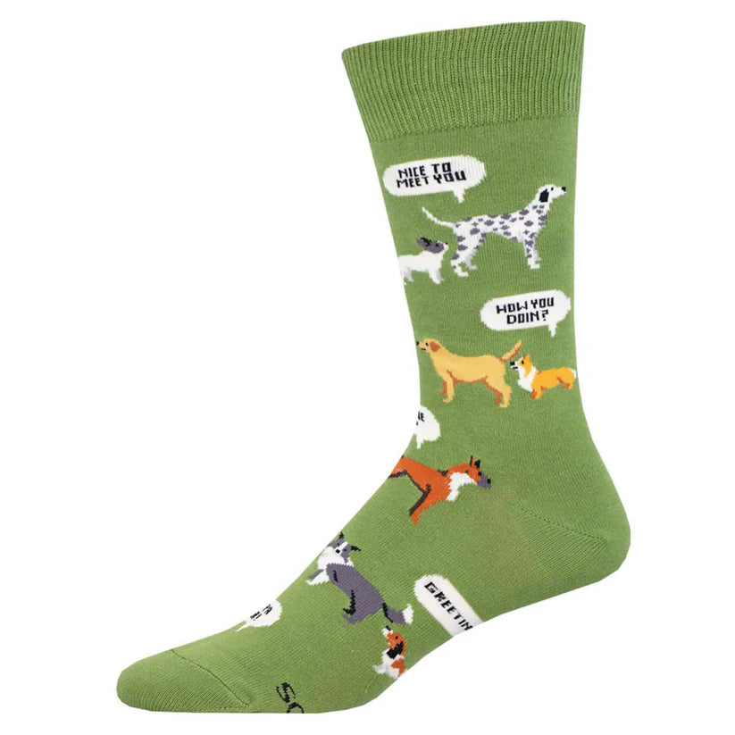 Men's "New Dog, Who Dis?" Socks
