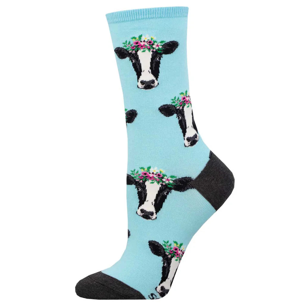 Women's "WOW Cow" Socks