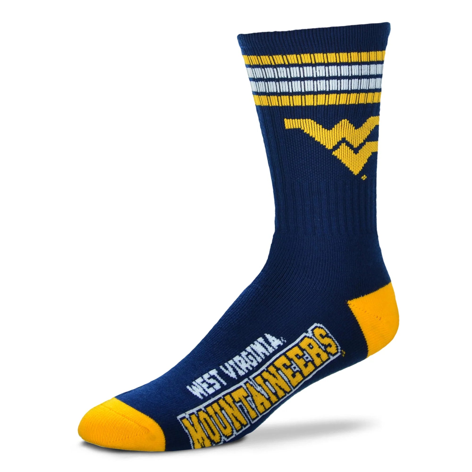 College "4 Stripe Deuce" Socks
