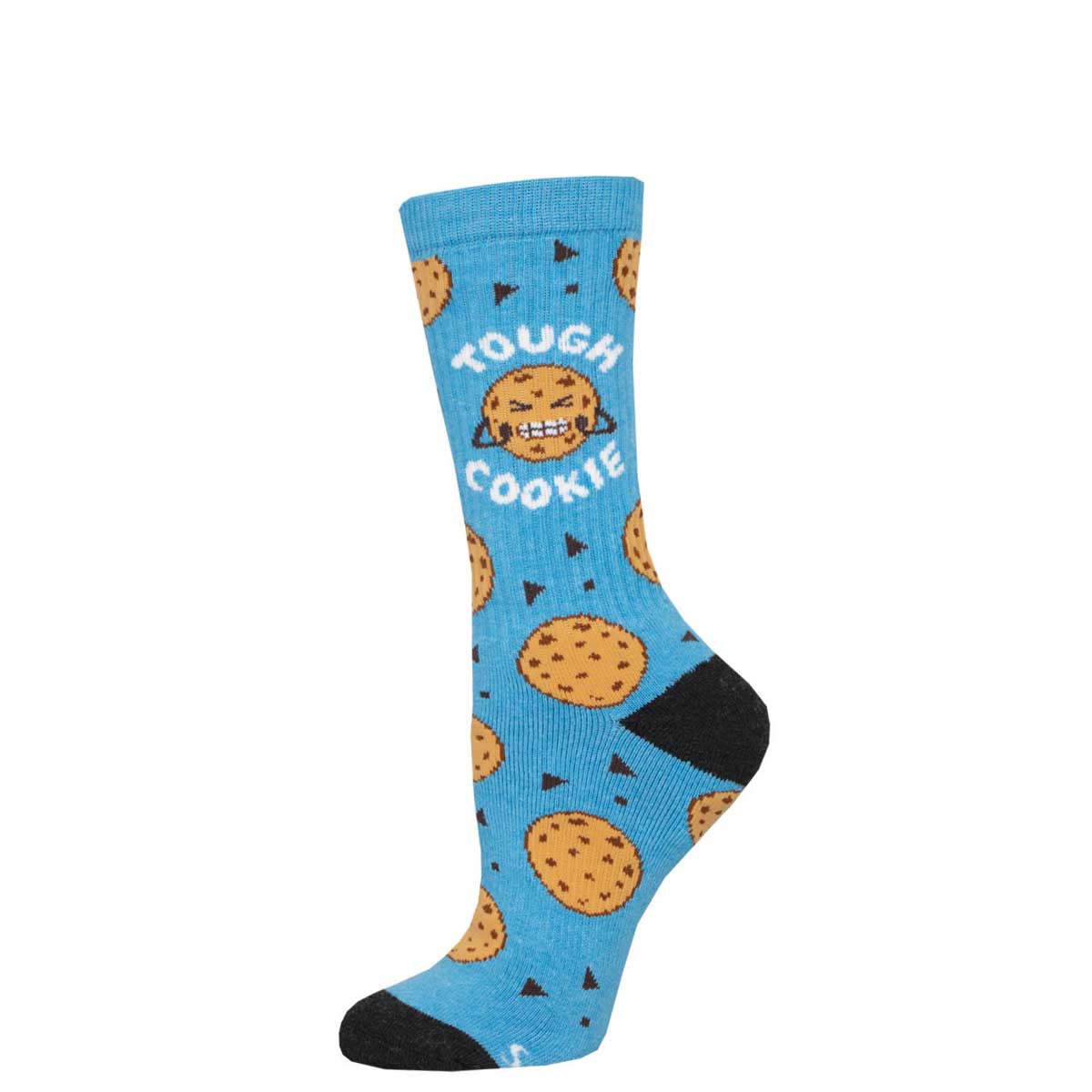 Athletic Novelty Crew "Tough Cookie" Socks