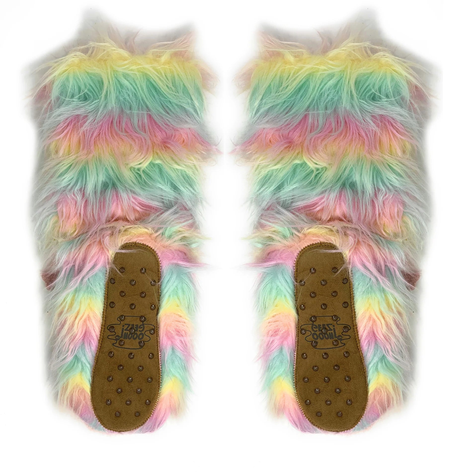Women's "Funky Unicorn" Plush Slipper Socks