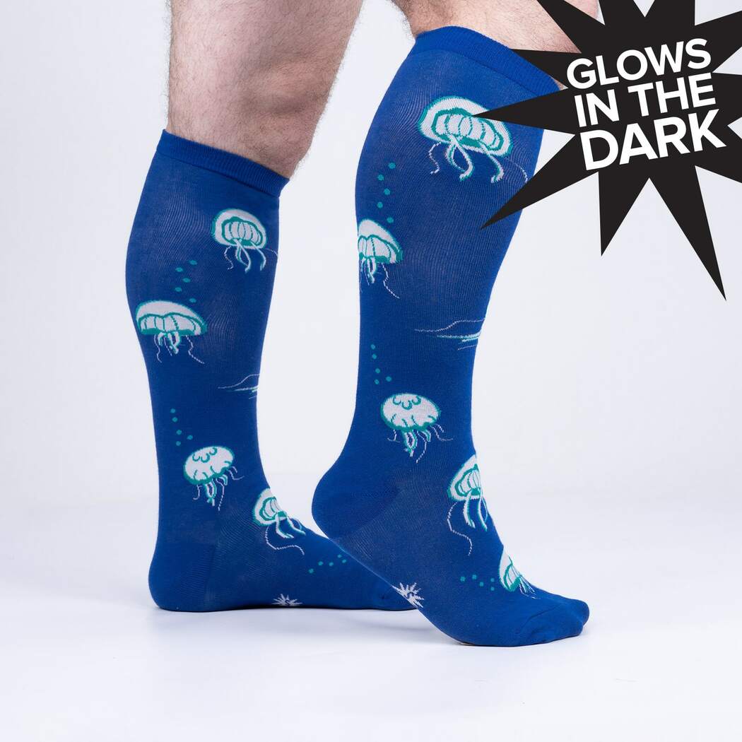 Stretch-It Knee High: Nice to Sea You- Glow in the dark