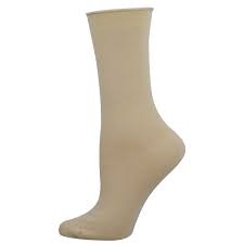 Women's Bamboo "Solid" Roll Top Socks