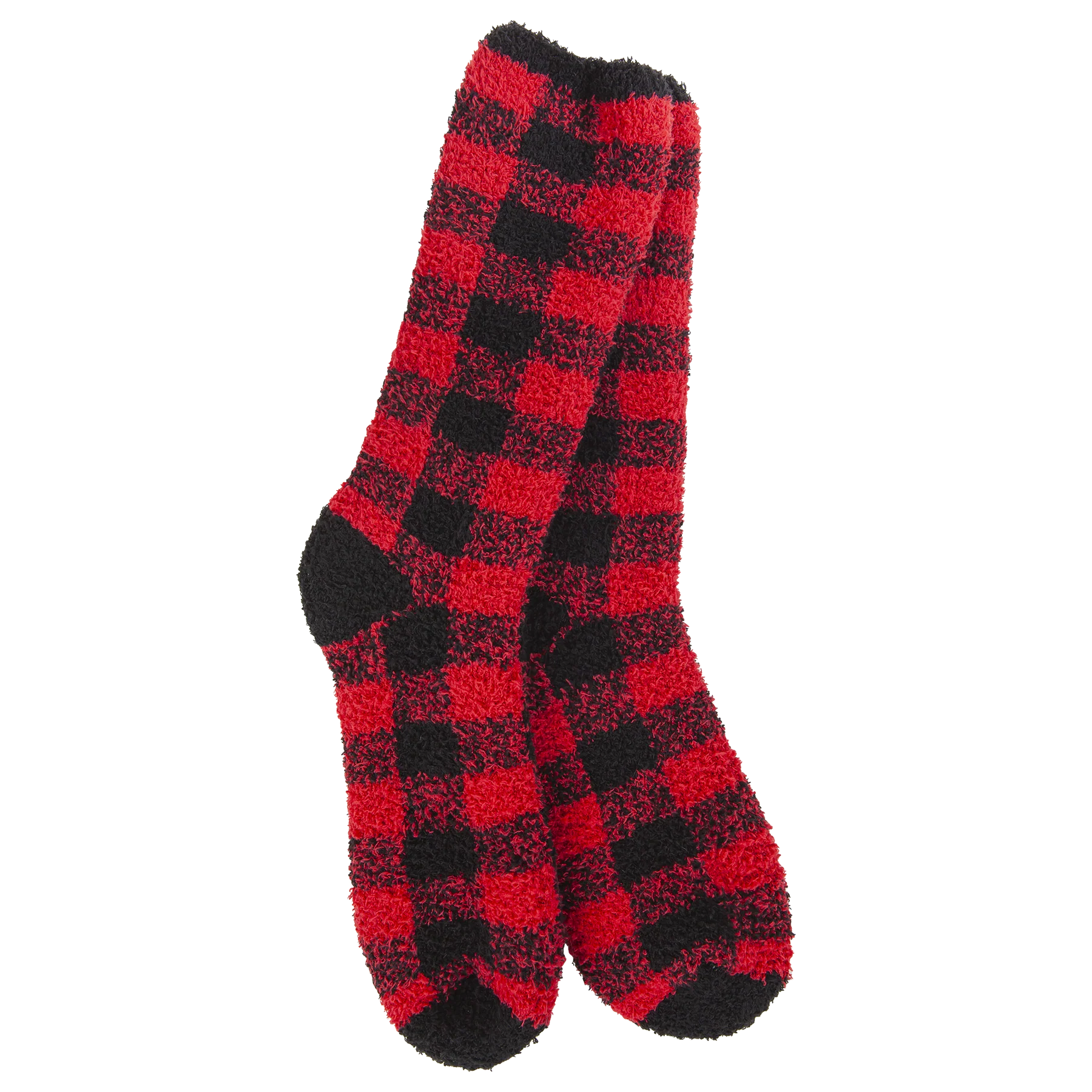 Fuzzy "Knit Pickin Fireside Crew" Socks