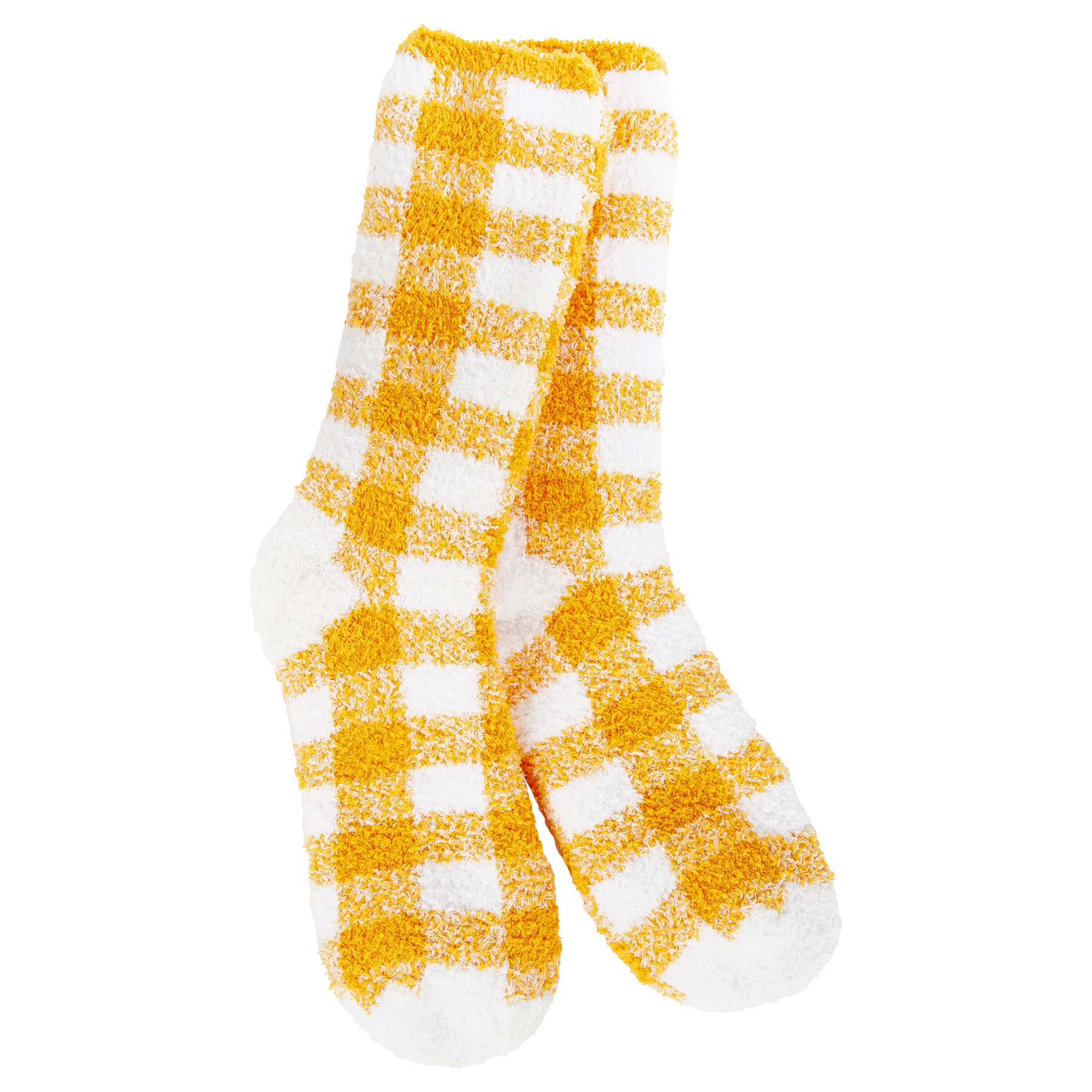 Fuzzy "Knit Pickin Fireside Crew" Socks