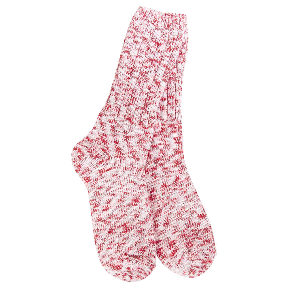 Soft "Holiday Ragg Crew" Socks