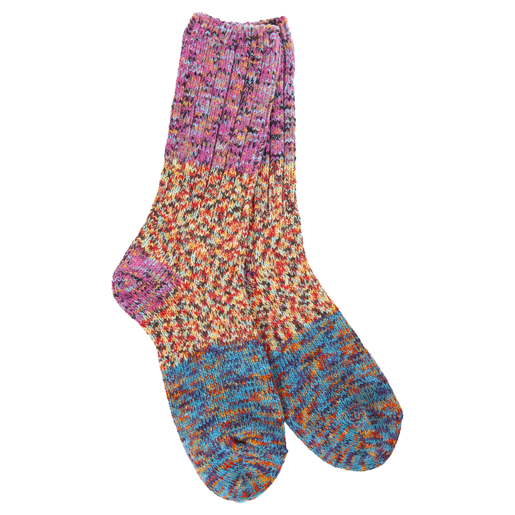 Soft "Weekend Ragg Crew" Socks