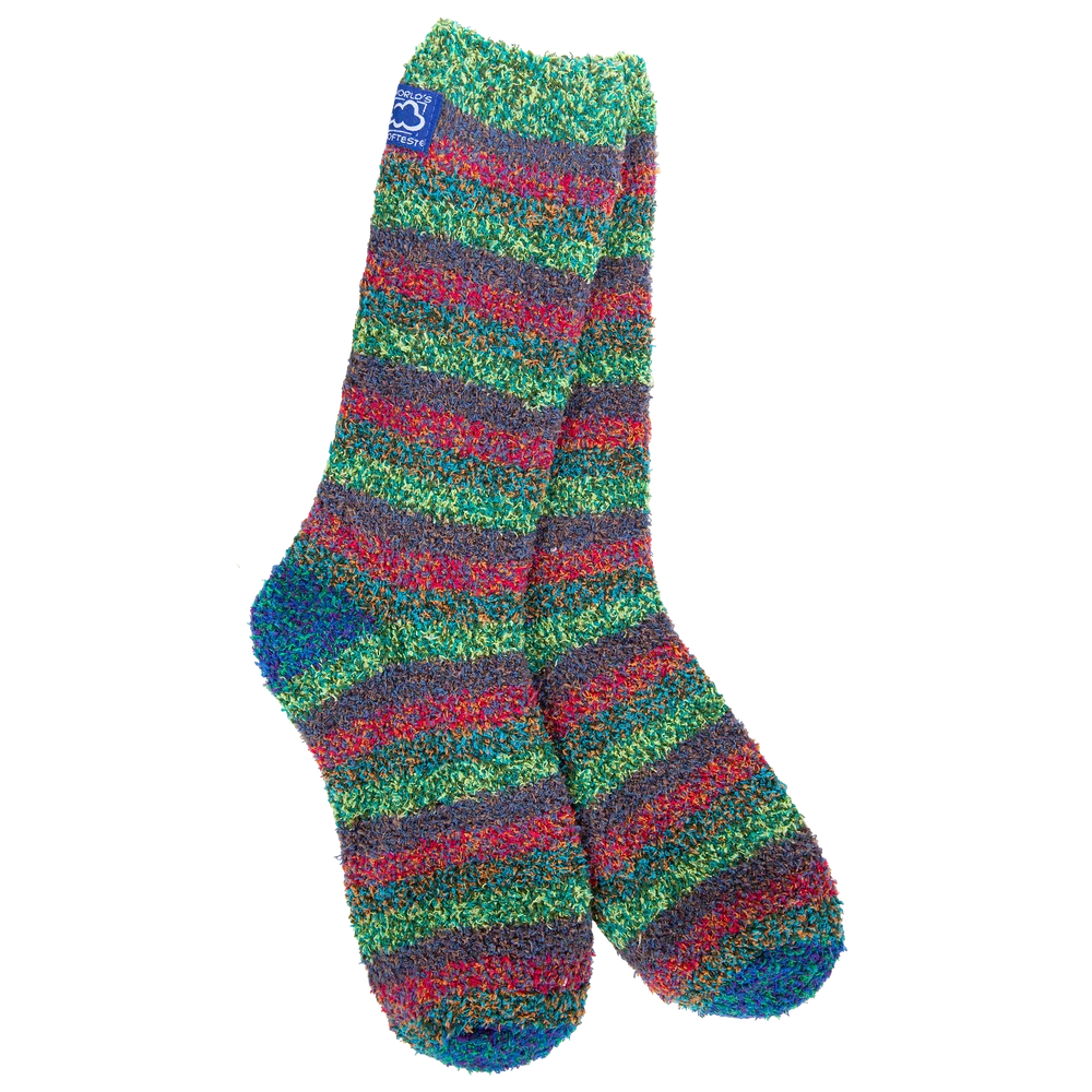 Soft "Holiday Multi Crew" Socks