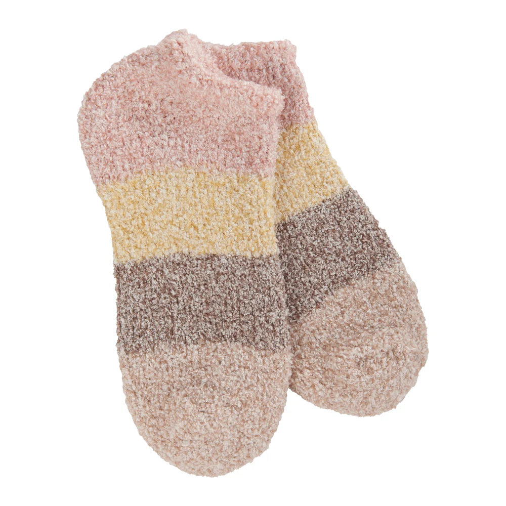 Fuzzy "Cozy Low" Socks