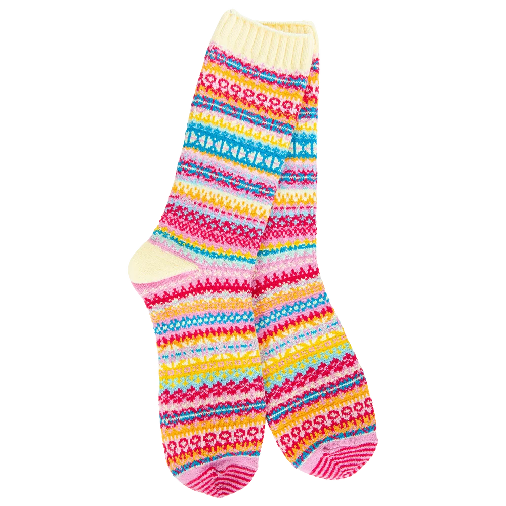 Soft "Weekend Nordic Crew" Socks