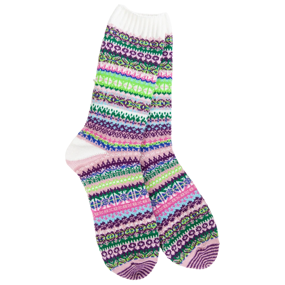 Soft "Weekend Nordic Crew" Socks