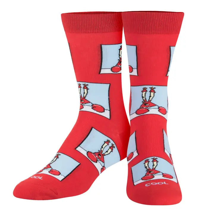 Men's "Confused Mr. Krab" Socks