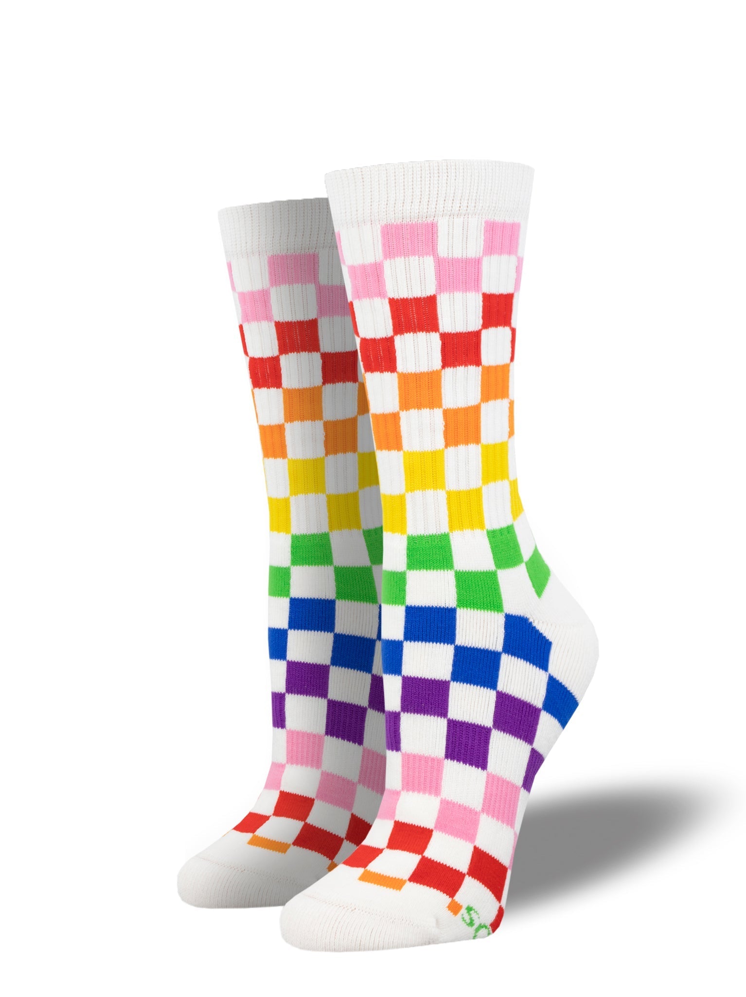 Athletic Novelty Crew "Check Me Out" Socks