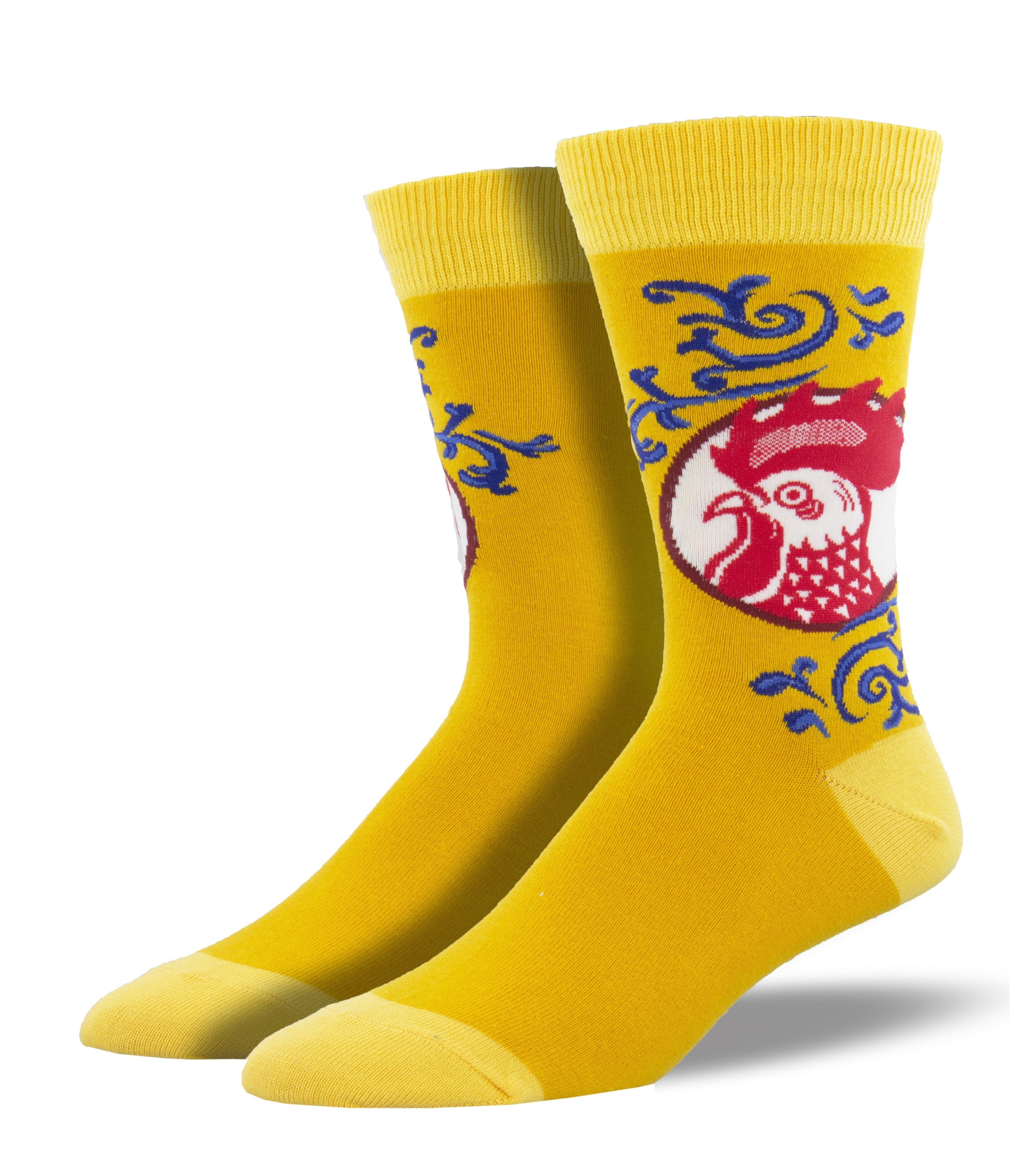 Men's "Red Rooster" Socks