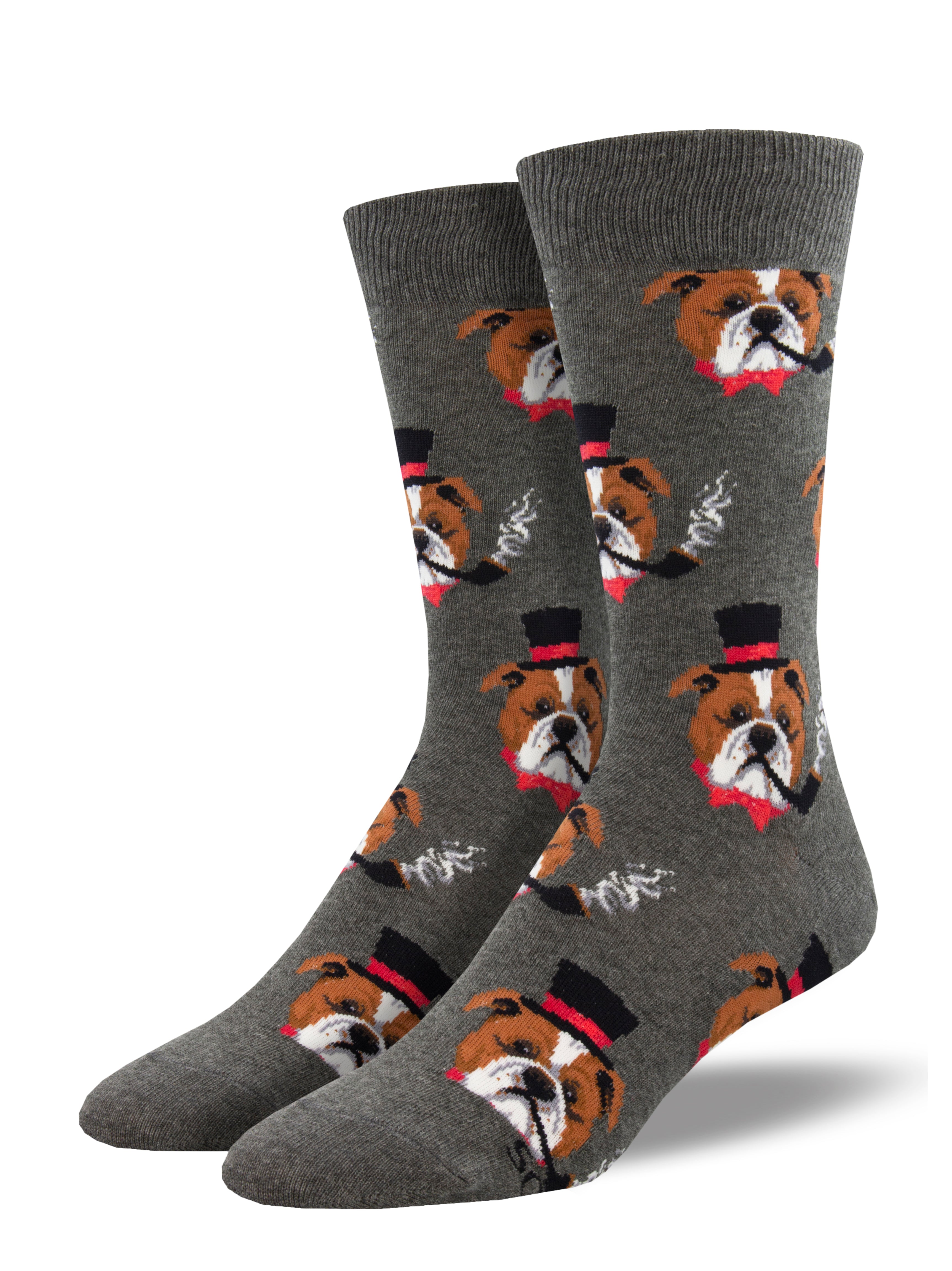 Men's "Dapper Dog" Socks