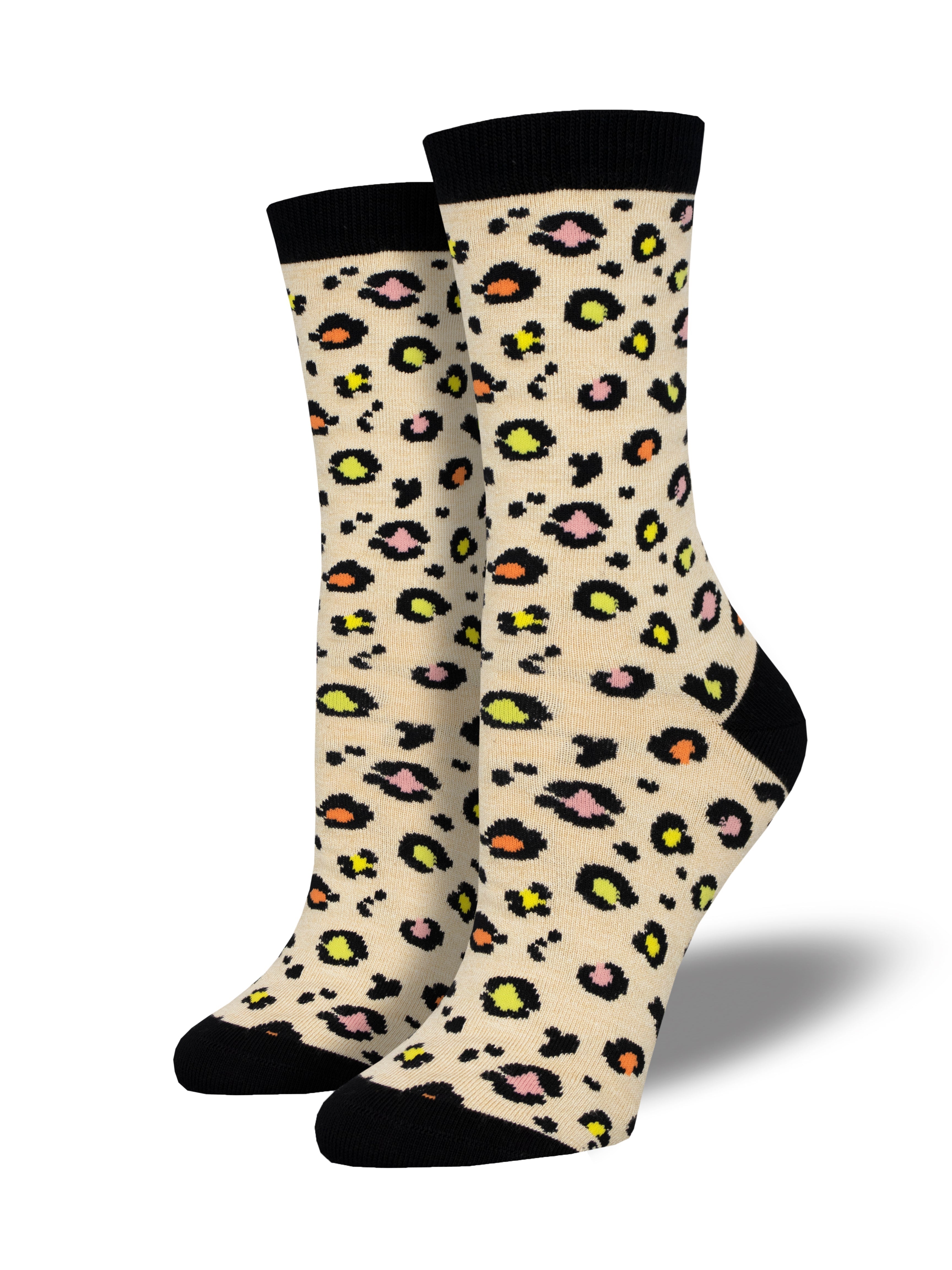 Women's Bamboo "Leopard Print" Socks