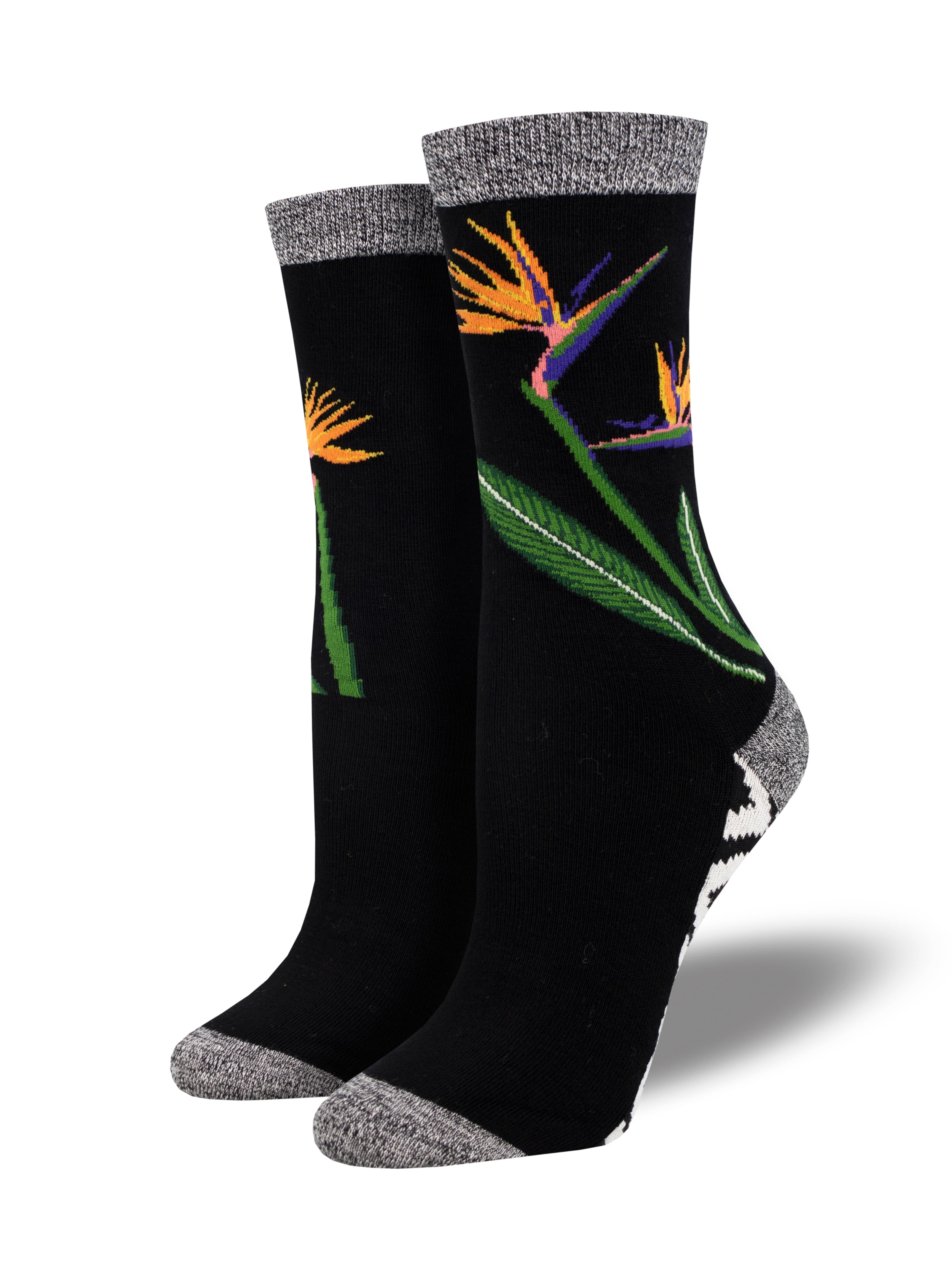 Women's Bamboo "Birds Of Paradise" Socks