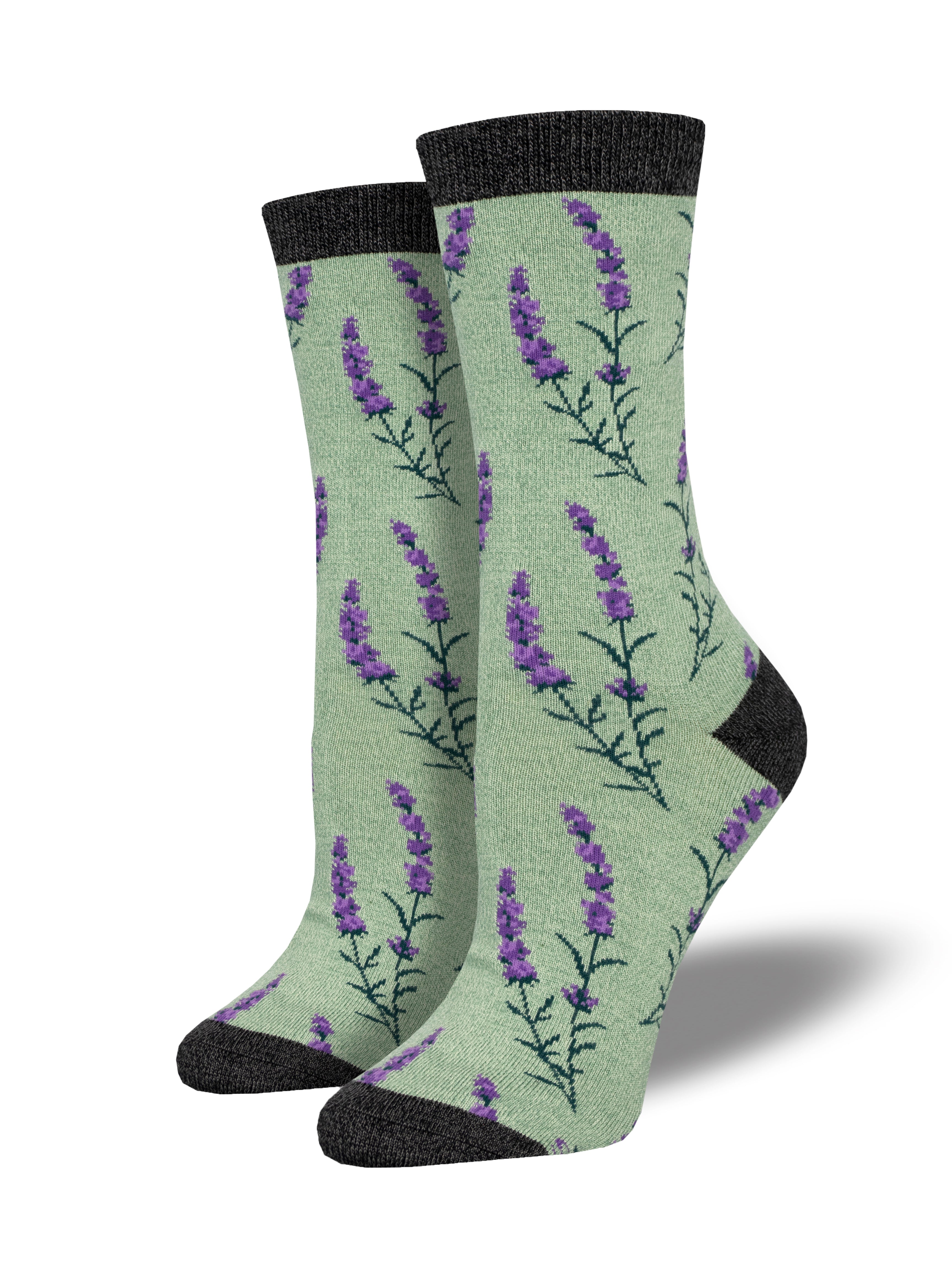 Women's Bamboo "Lovely Lavender" Socks