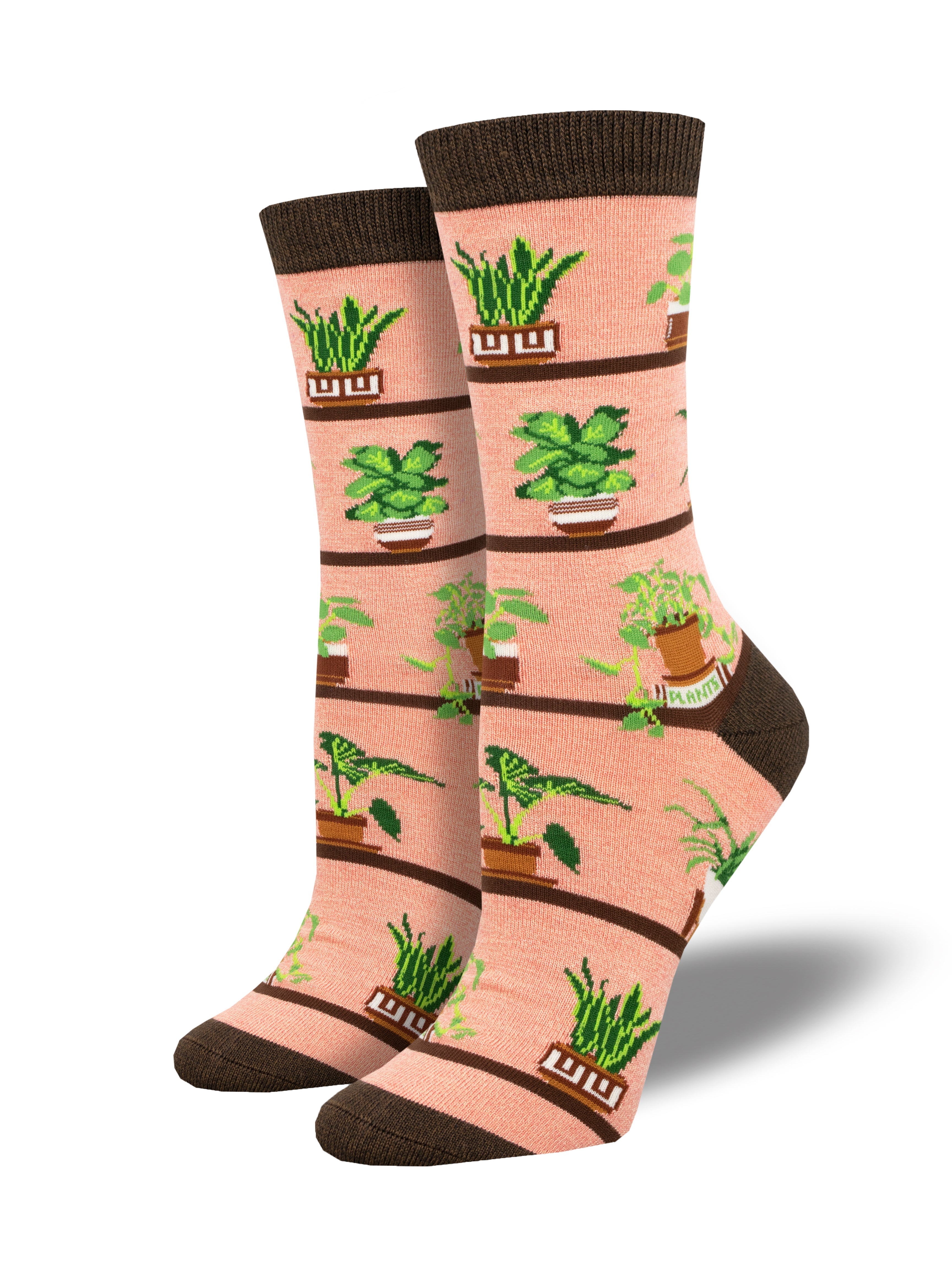 Women's Bamboo "Houseplants" Socks