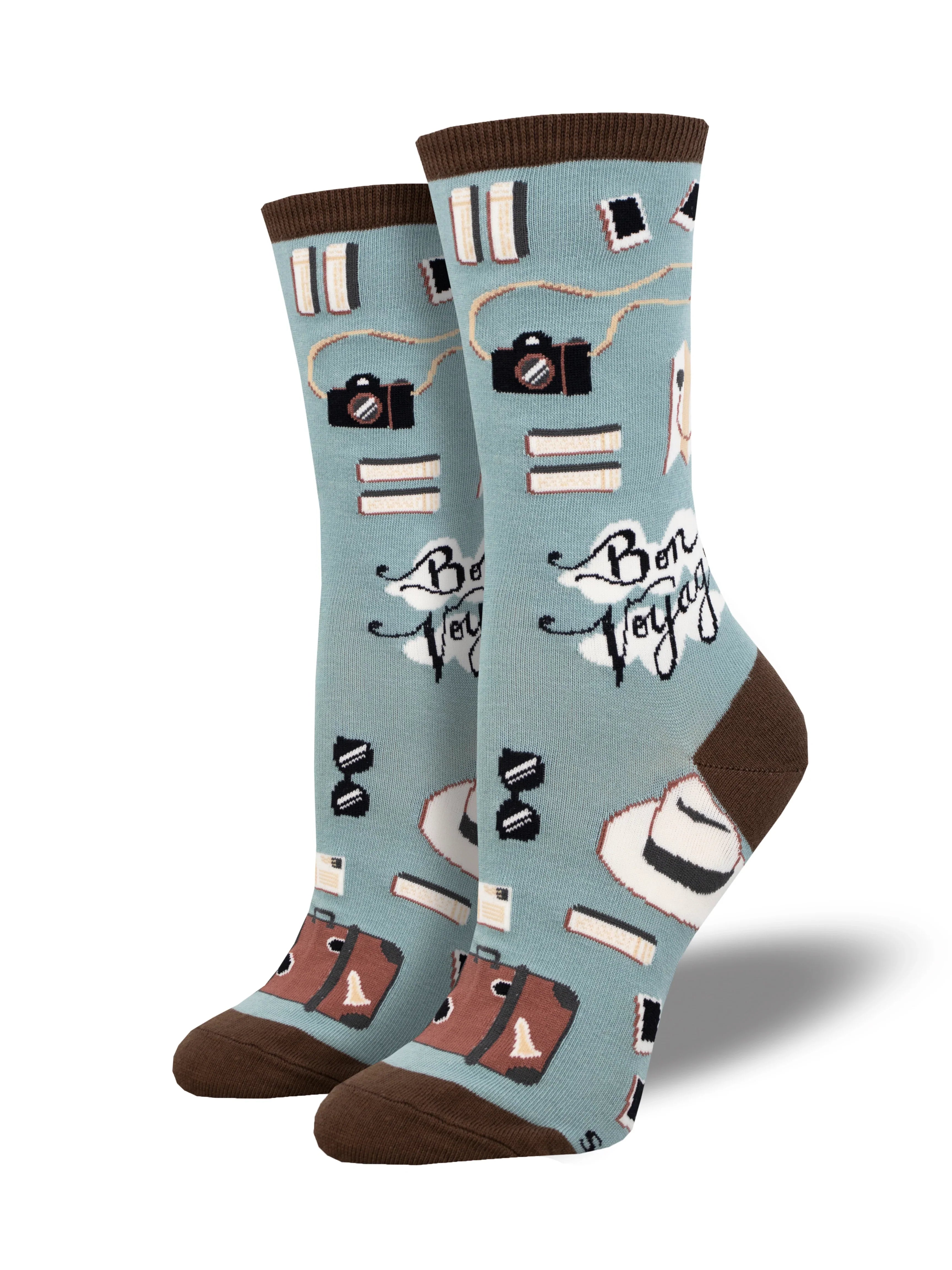 Women's "Bon Voyage" Socks