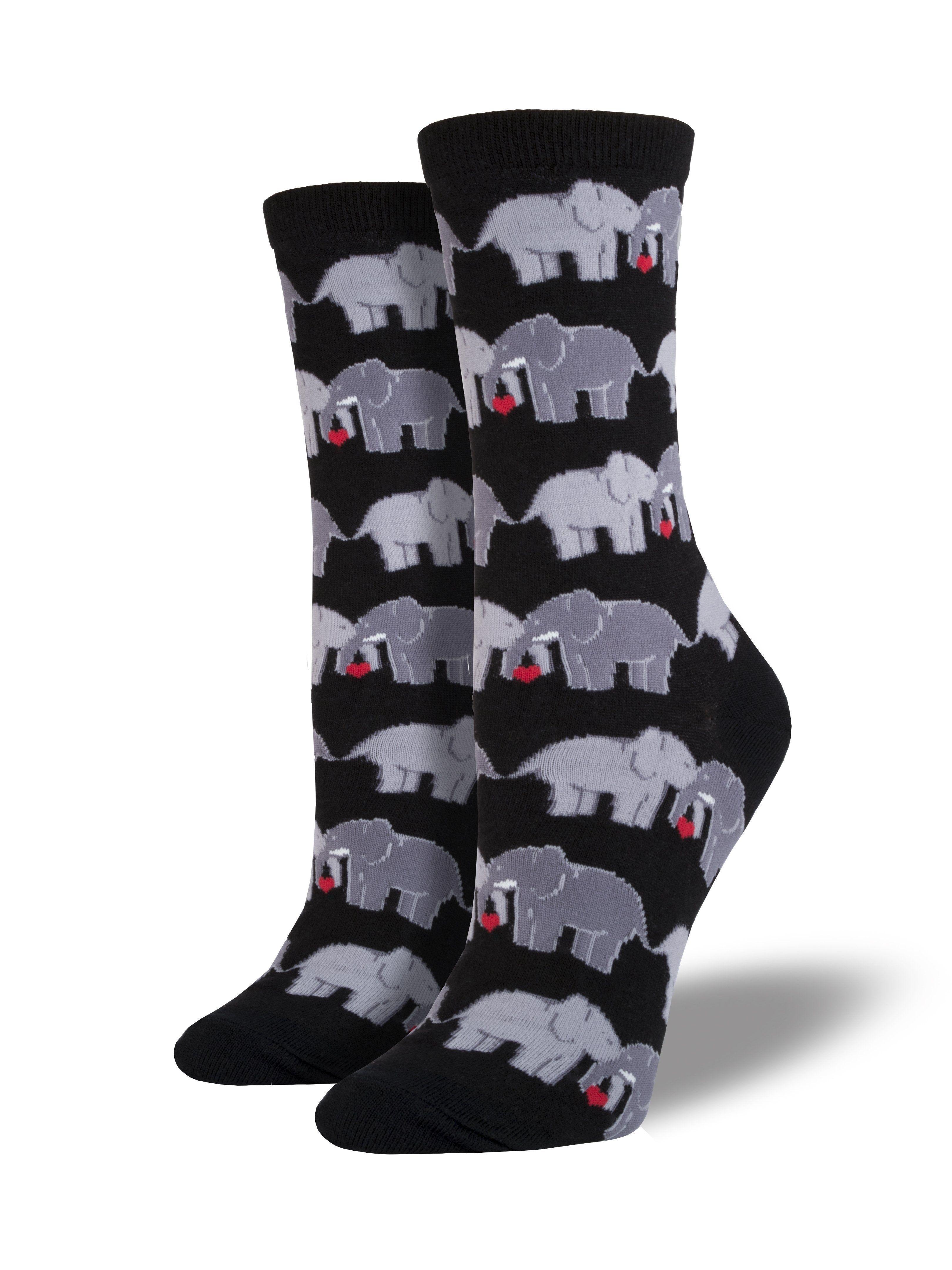 Women's "Elephant Love" Socks