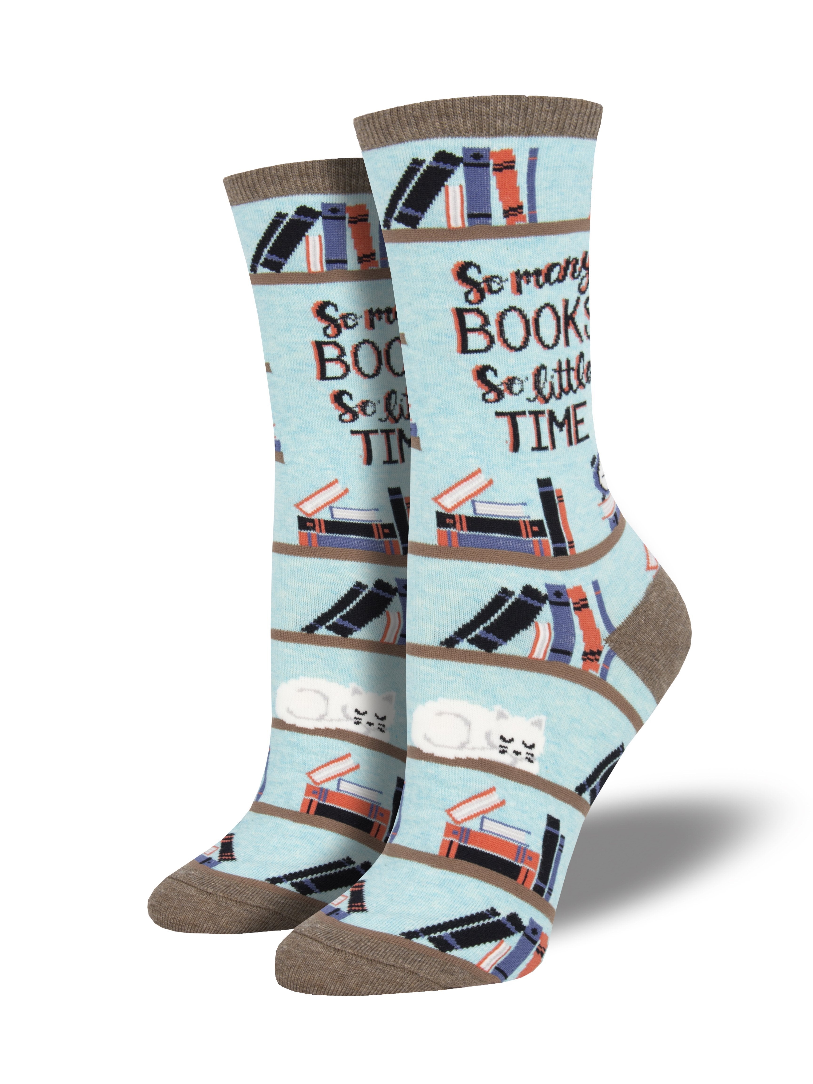 Women's "Time For A Good Book" Socks